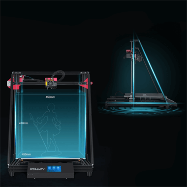 CREALITY CR-10 Max 3D Yazıcı/Printer (1 Türkiye Garantisi)