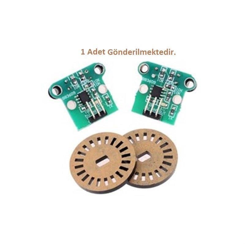 Enkoder Disk ve Optik Okuyucu