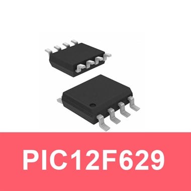 PIC12F629 SMD Mikrodenetleyici