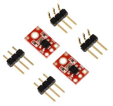 QTR-1RC Tekli Çizgi Algılayıcı Modül 2'li