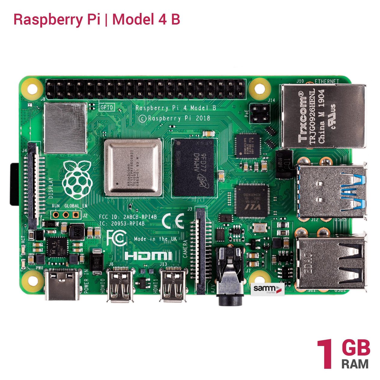 Raspberry Pi 4 - 1GB