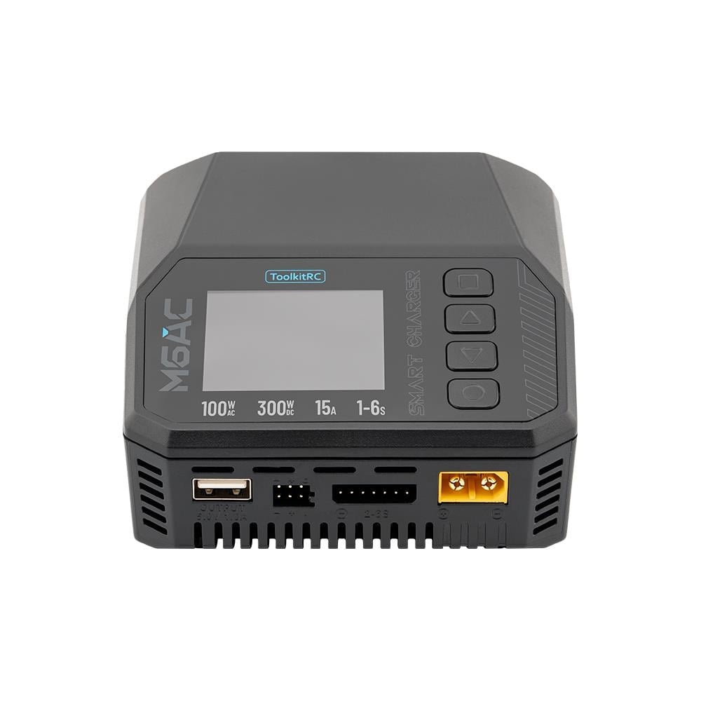 ToolkitRC M6AC LiPo Şarj Cihazı 300W LiHV LiFe Li-