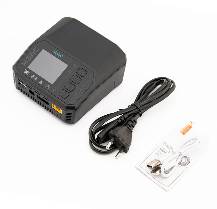 ToolkitRC M6AC LiPo Şarj Cihazı 300W LiHV LiFe Li-