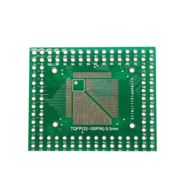 TQFP 32/44/64/80/100 Pin SMD to DIP Çevirici PCB Kart