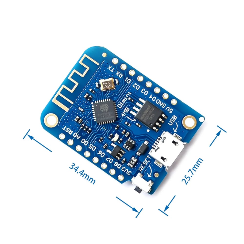 WeMos D1 Mini - ESP8266 Tabanlı Arduino Kartı