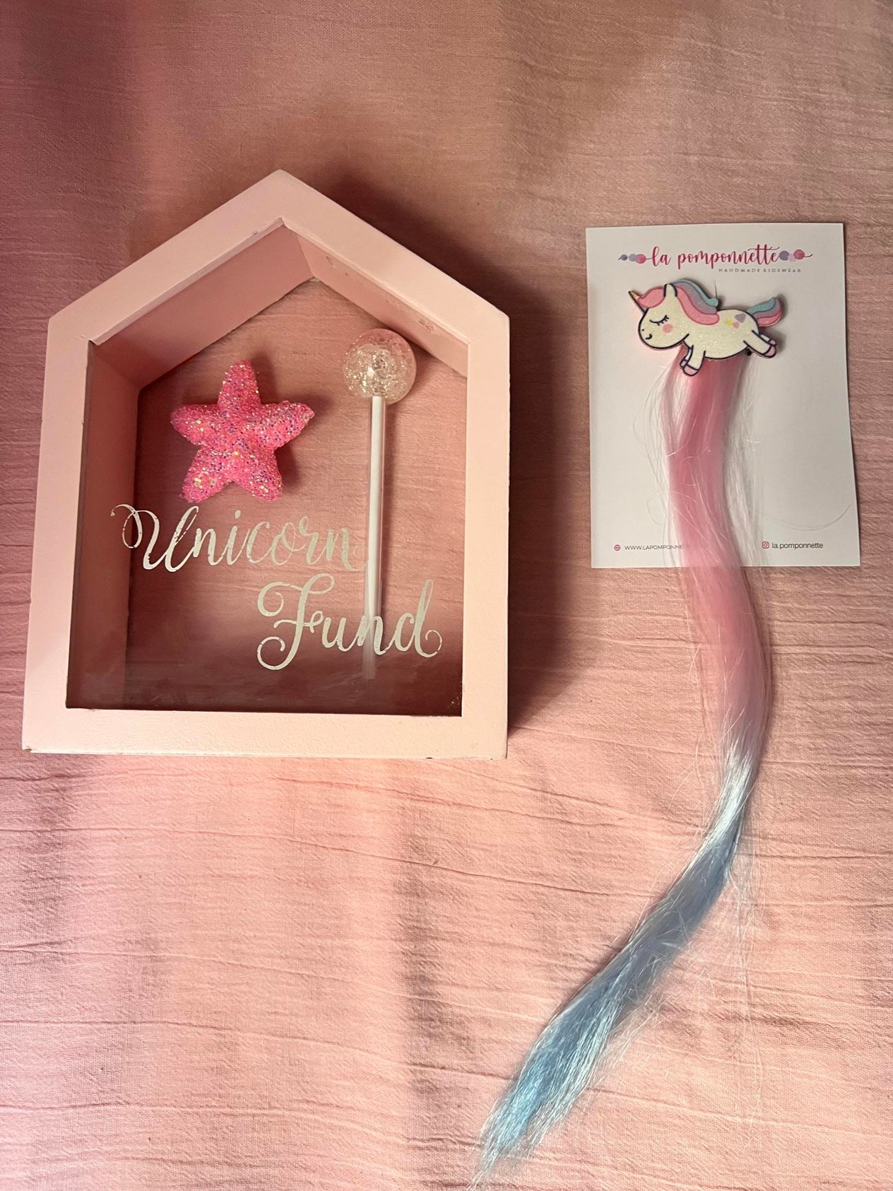 Parıltılı Unicorn Toka