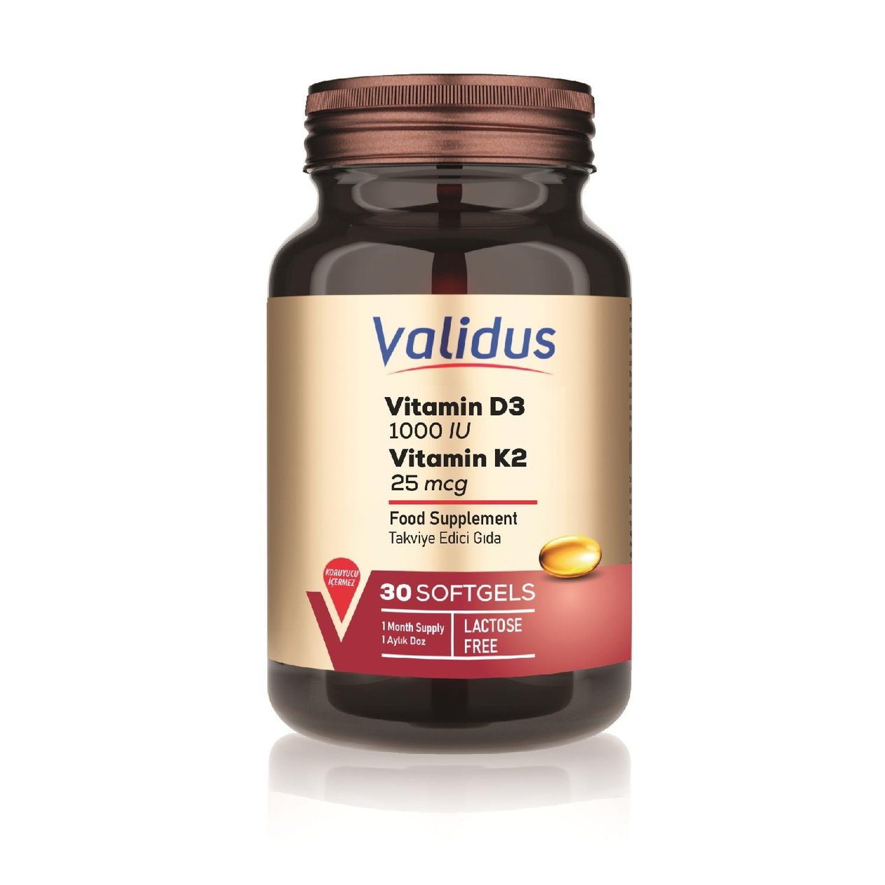 Vitamin D3 + K2 30 Softgel