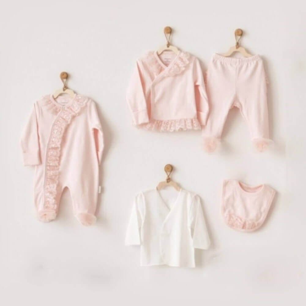 Andywawa Chic Girl Pembe 10'lu Set Hastane Çıkışı