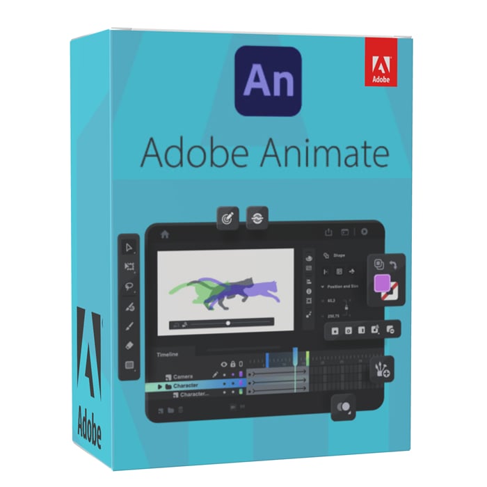 Adobe Animate 2025 | 1 PC | 1 Month