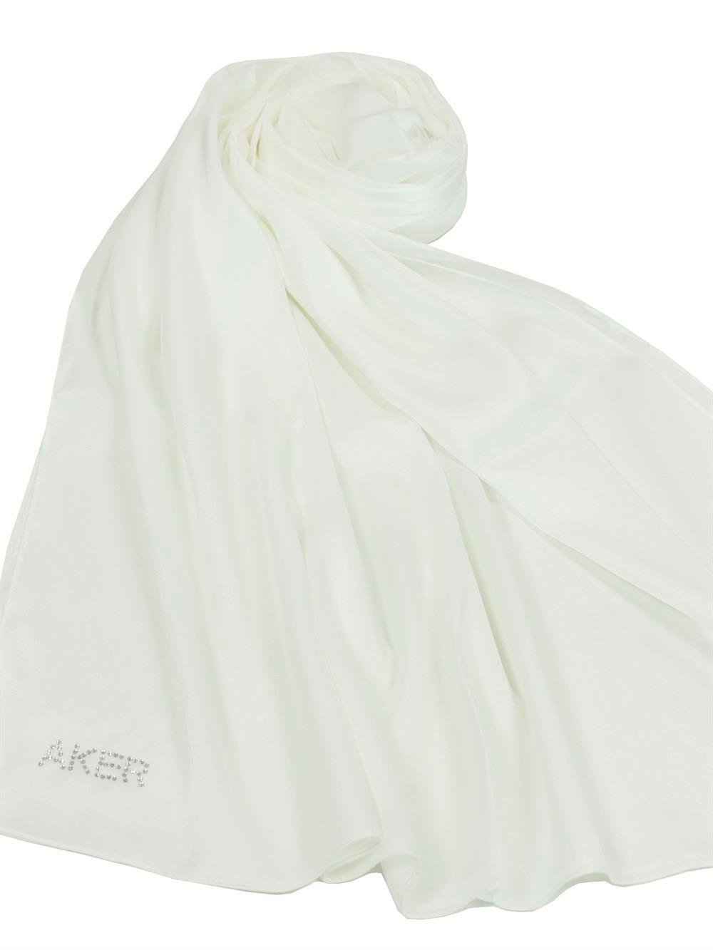 Aker Kristal Şal 3030100-914 Kırık Beyaz