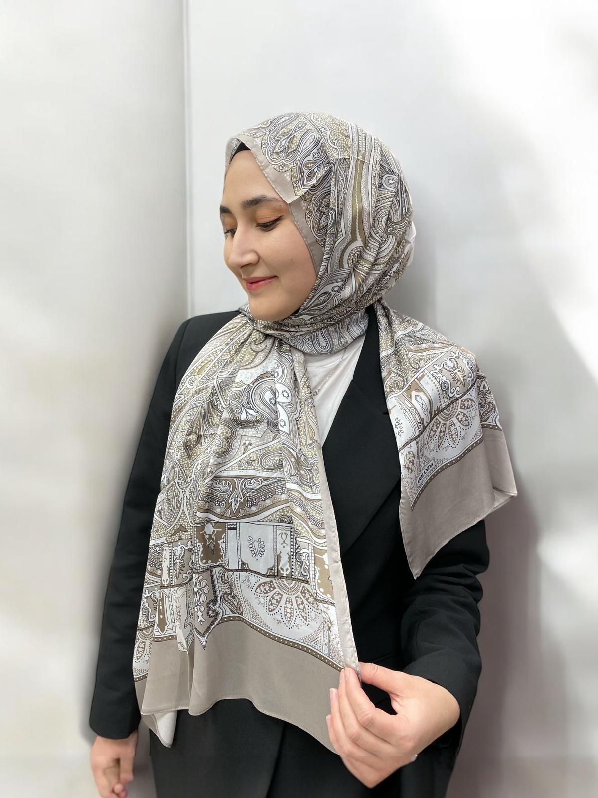 ARMANDA ETHNIC VUAL ŞAL -YEŞİL - 4456-03