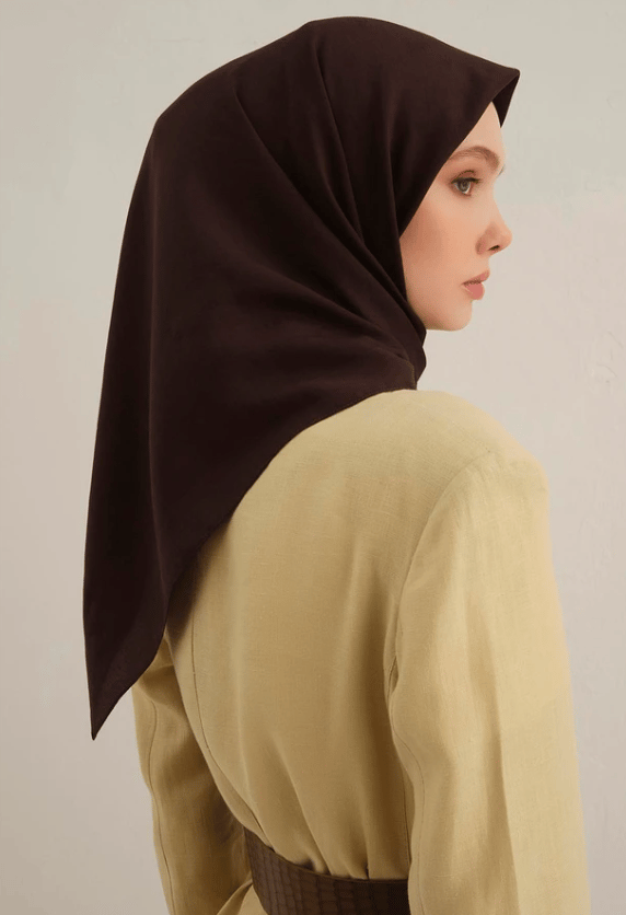 Armine B.Lyocell Eşarp 10 Kahverengi 47365