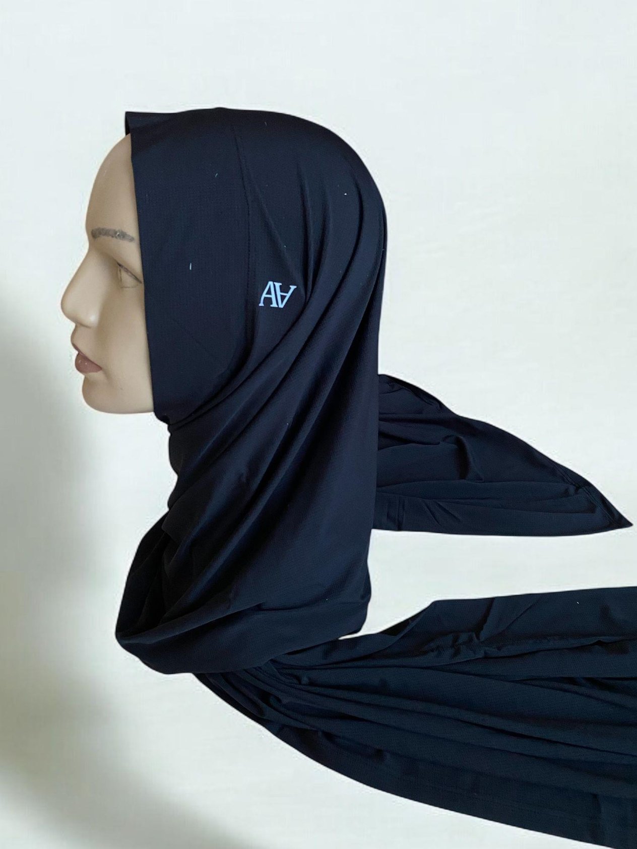 Armine Düz Sport Şal ORT501 - Siyah 41260
