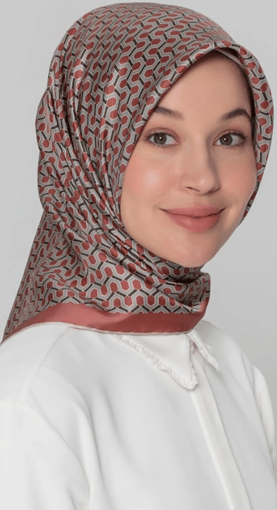 Armine Nostalji Serisi İpek Tivil Eşarp 8401-37