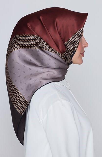 Armine Nostalji Sura İpek 8113-31  Kahverengi Gold