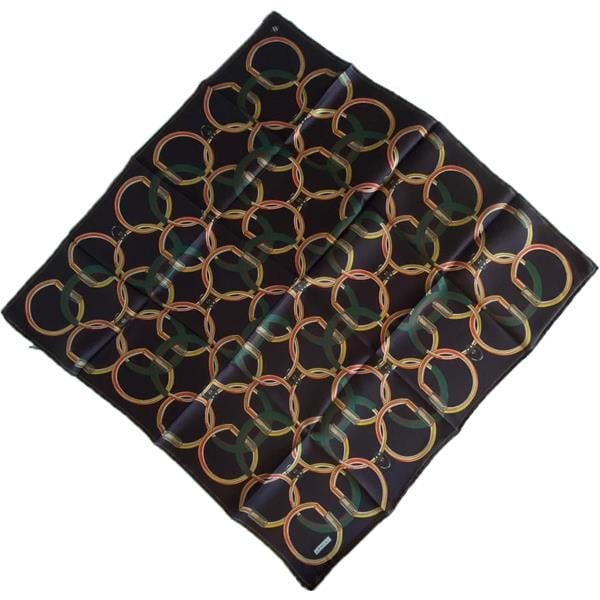 Armine Sura İpek Eşarp 9203-85 Kahverengi Karışık Desen 