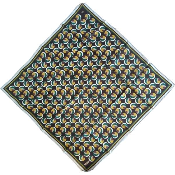 Armine Tivil İpek Eşarp 9219-31 Kahverengi Karışık Desen 