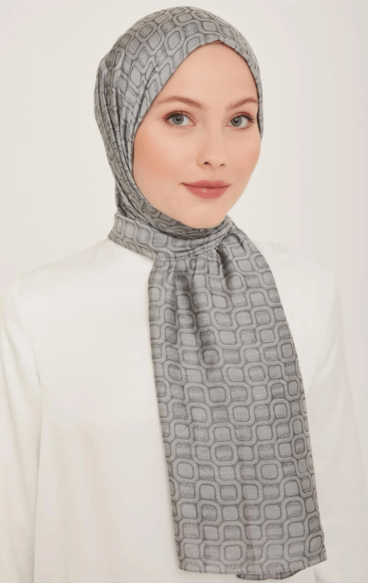 Armine Trend Dama Şal 2 -1123 Gri