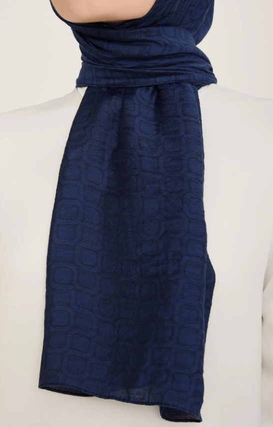 Armine Trend Dama Şal 2 -1129 Lacivert