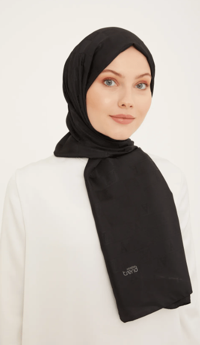 Armine Trend İnci Monogram 3-50 Siyah