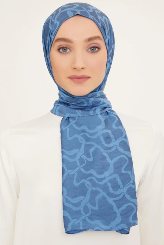 Armine Trend  J.Viscon Şal 2-24640 Mavi
