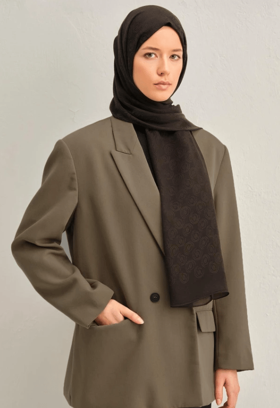 Armine Trend Lyon Şal 2-242238 Siyah