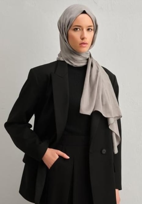 Armine Trend Lyon Şal 3-245360 Gri
