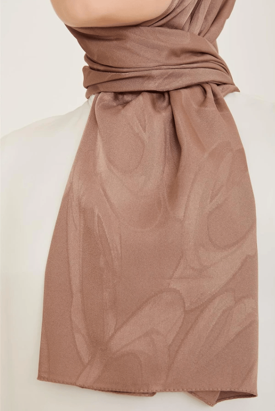 Armine Trend Mira Şal 1-242733 Koyu Vizon