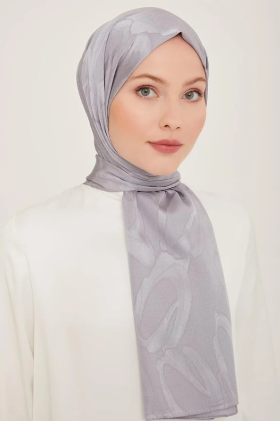 Armine Trend Mira Şal 1-242925 Gri