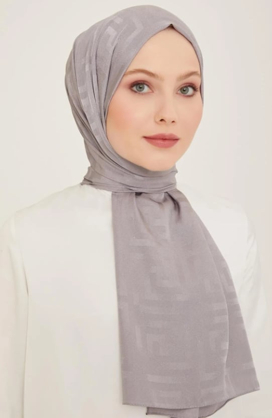 Armine Trend Mira Şal 2-242737 Gri