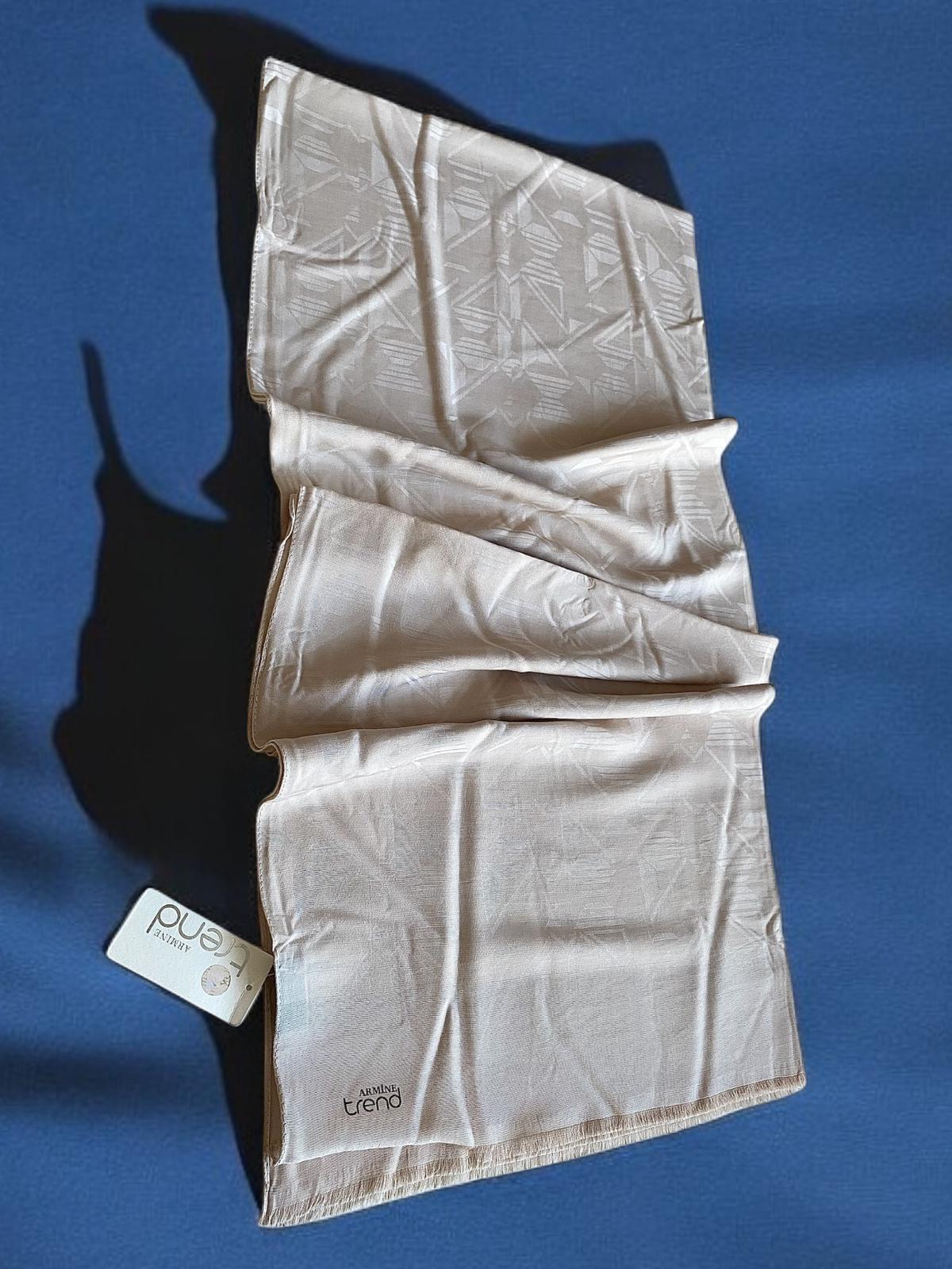 Armine Trend Pera Şal 2-4870 Krem
