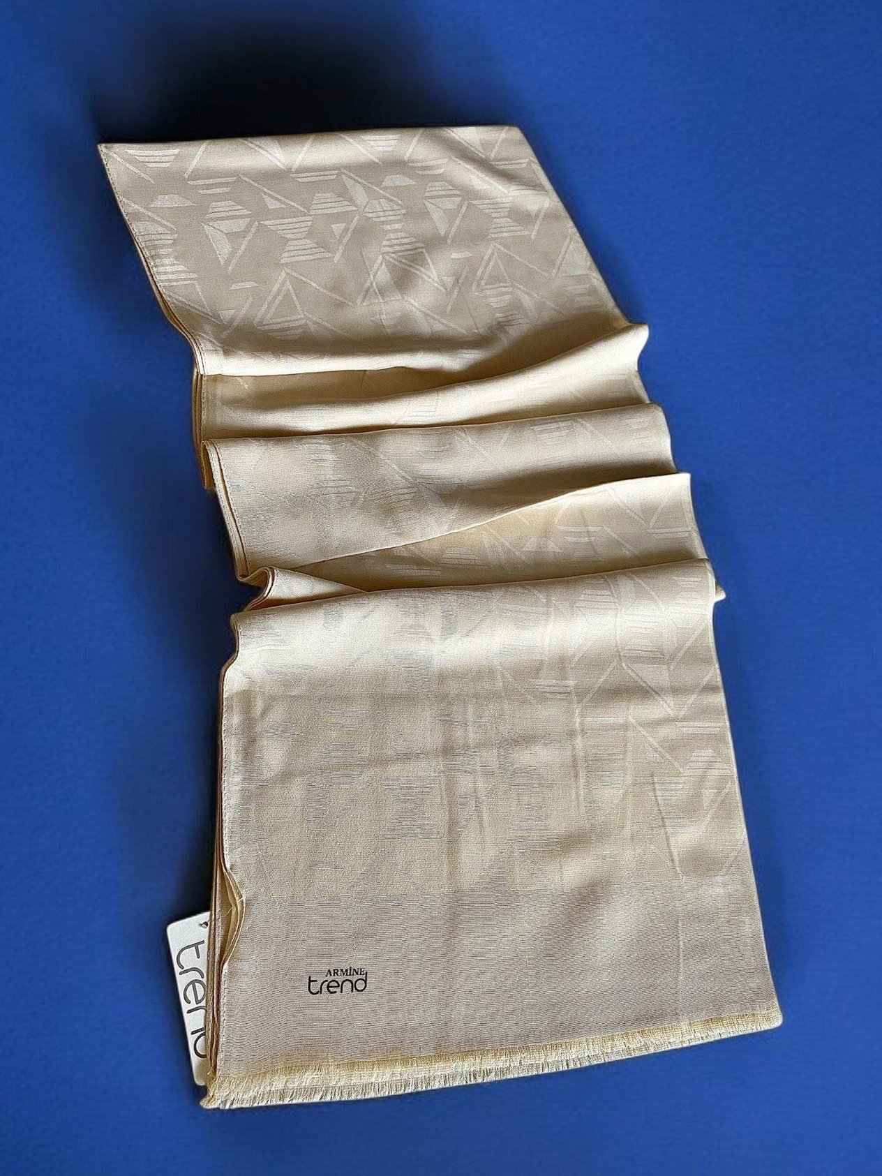 Armine Trend Pera Şal 2-4882 Krem
