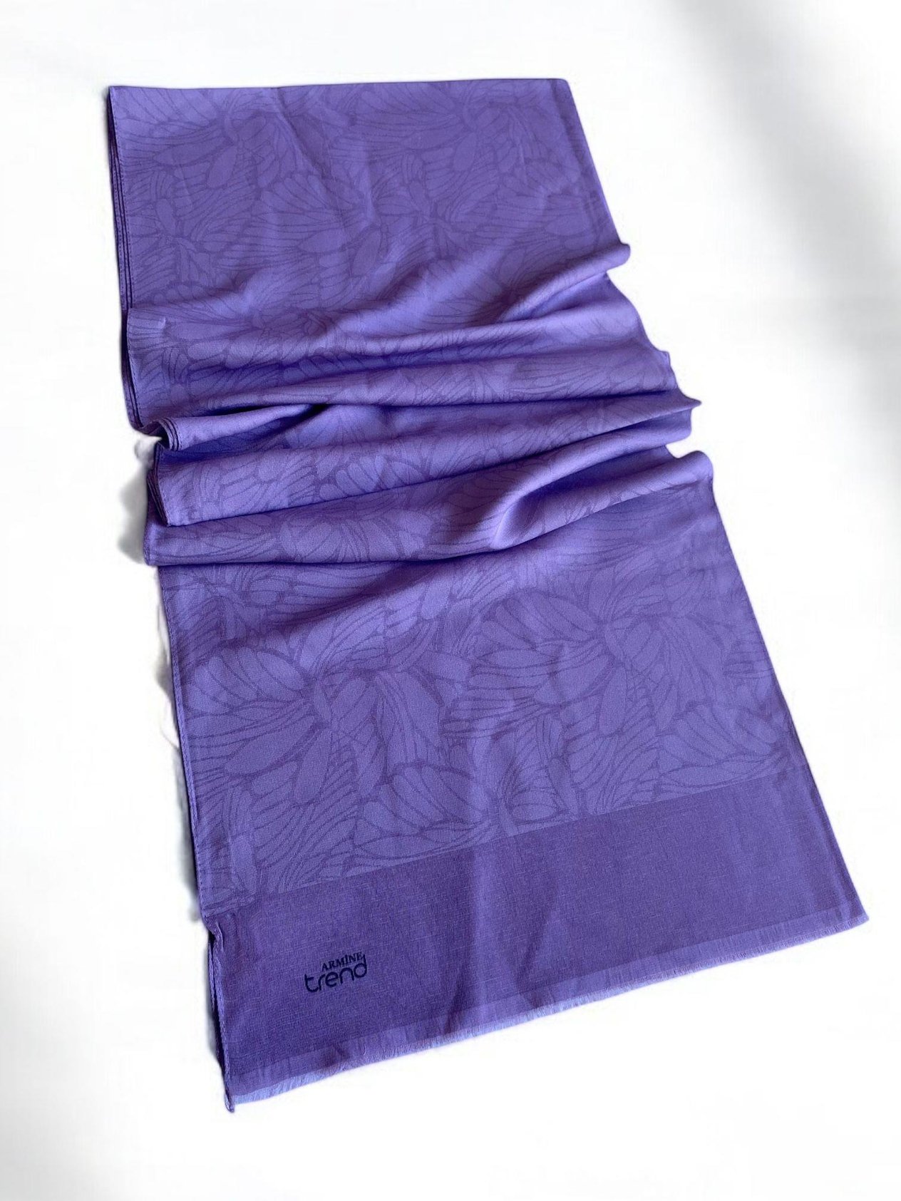 Armine Trend Pera Şal 3-4865 Mor