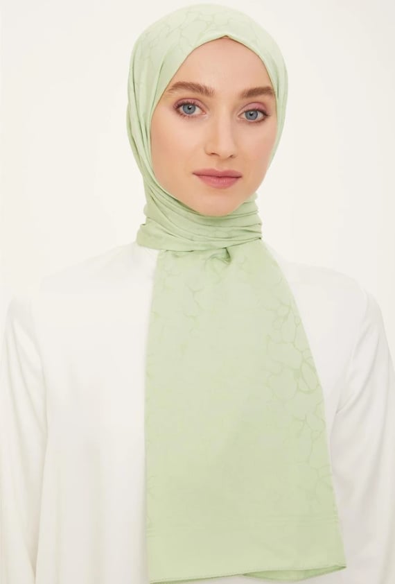 Armine Trend Safir Şal 1-241825 Fıstık Yeşili