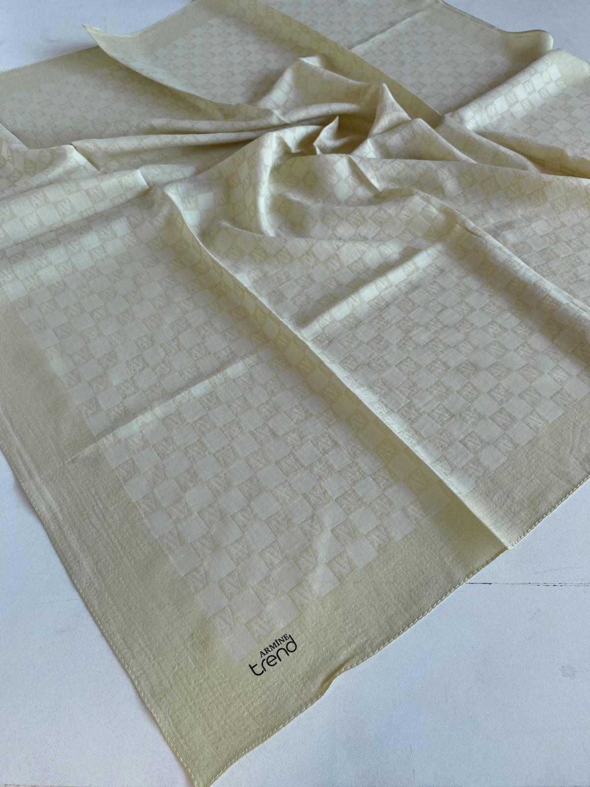 Armine Trend Ultralight Eşarp 24015 Açık Sarı