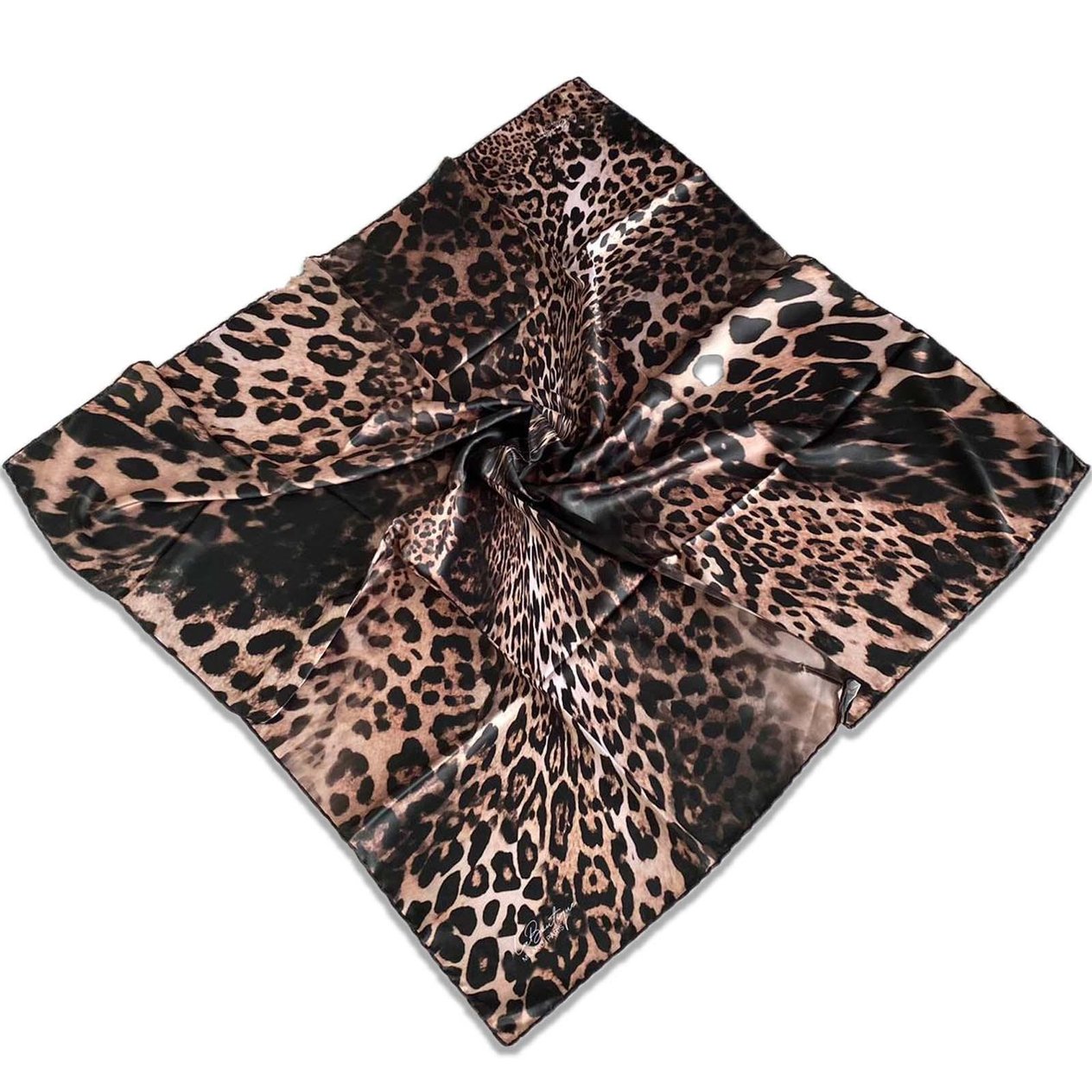 Defolu Polyester La Boutique Leopar Desenli Eşarp 32547