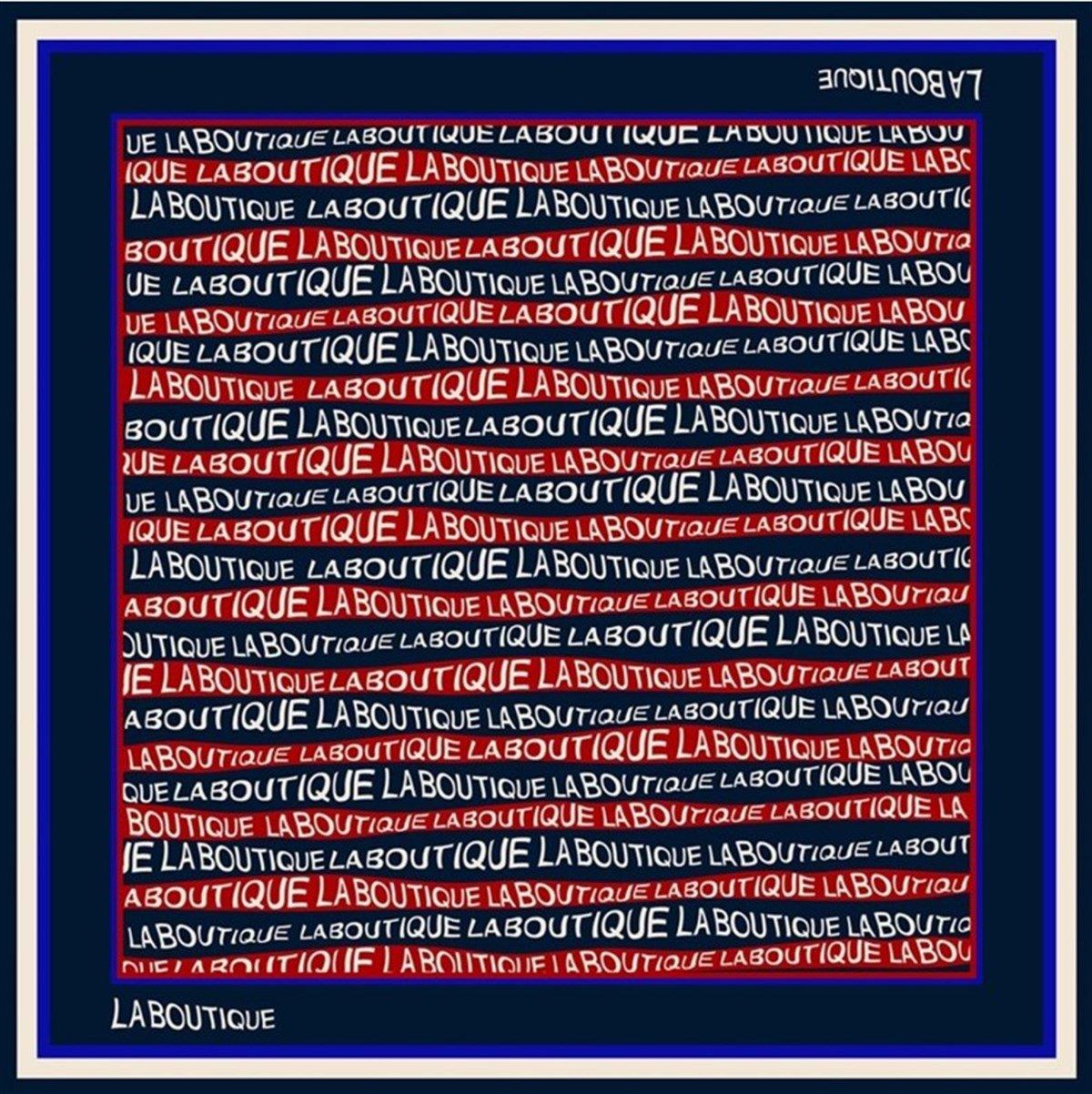 La Boutique Satin Silk Scarf 1631-04