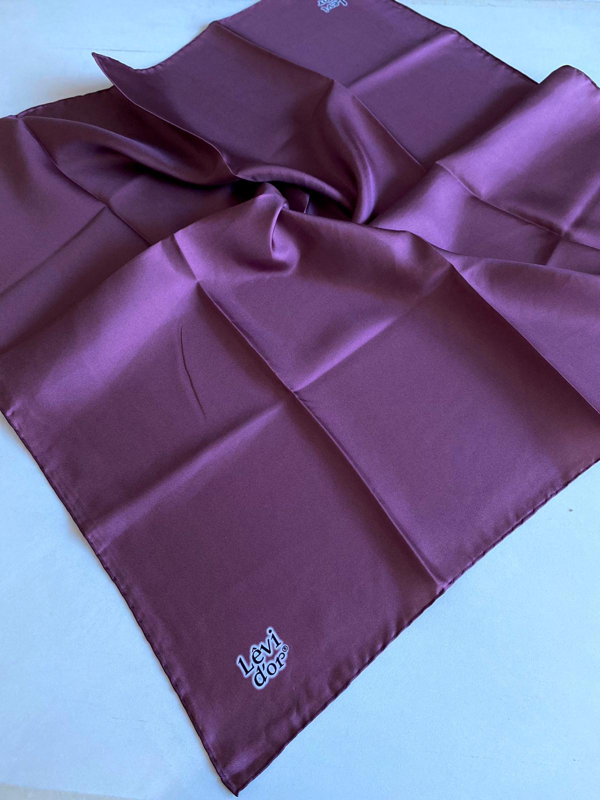 Levidor Tivil İpek Eşarp 420591 Pembe Düz Renk