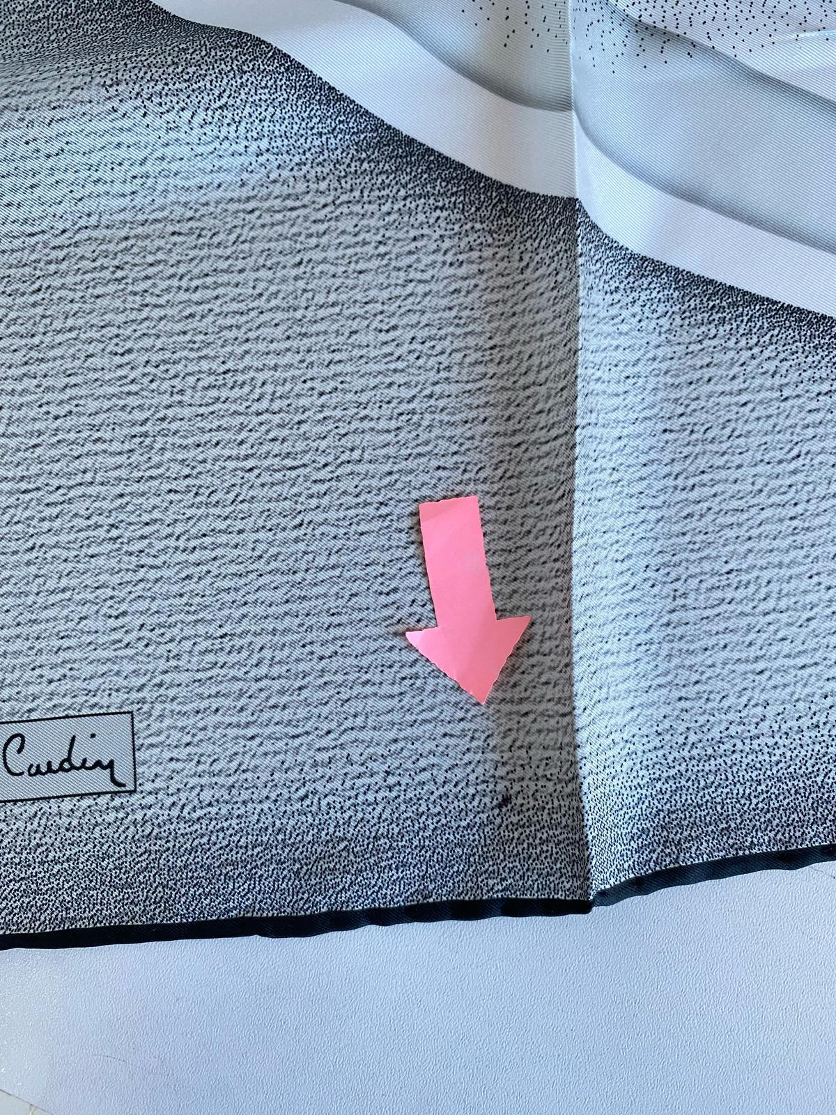 Pierre Cardin Defolu Tivil İpek Eşarp 45981 Siyah Karışık Desen