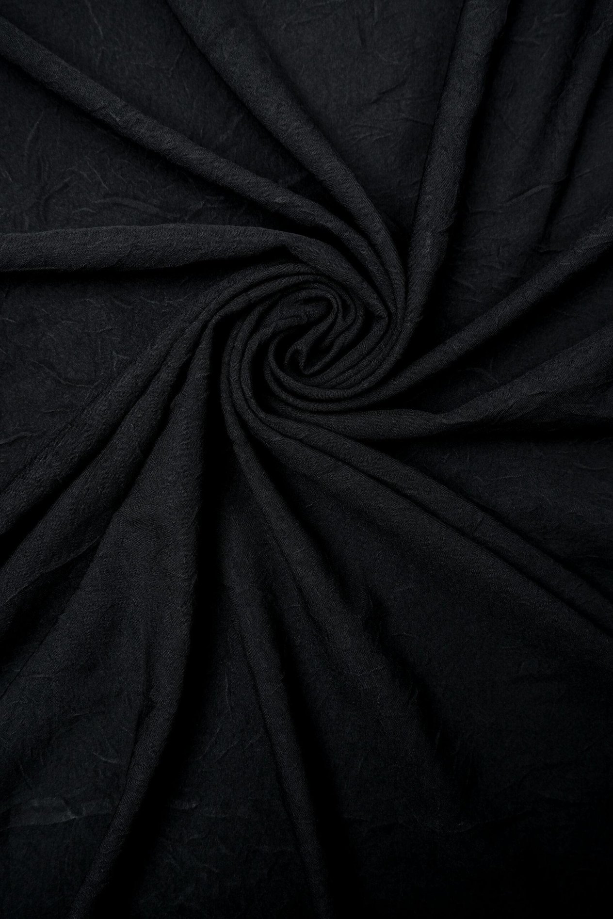 Shawl Secret Dört Mevsim Bambu Kraş Eşarp Siyah -  32056