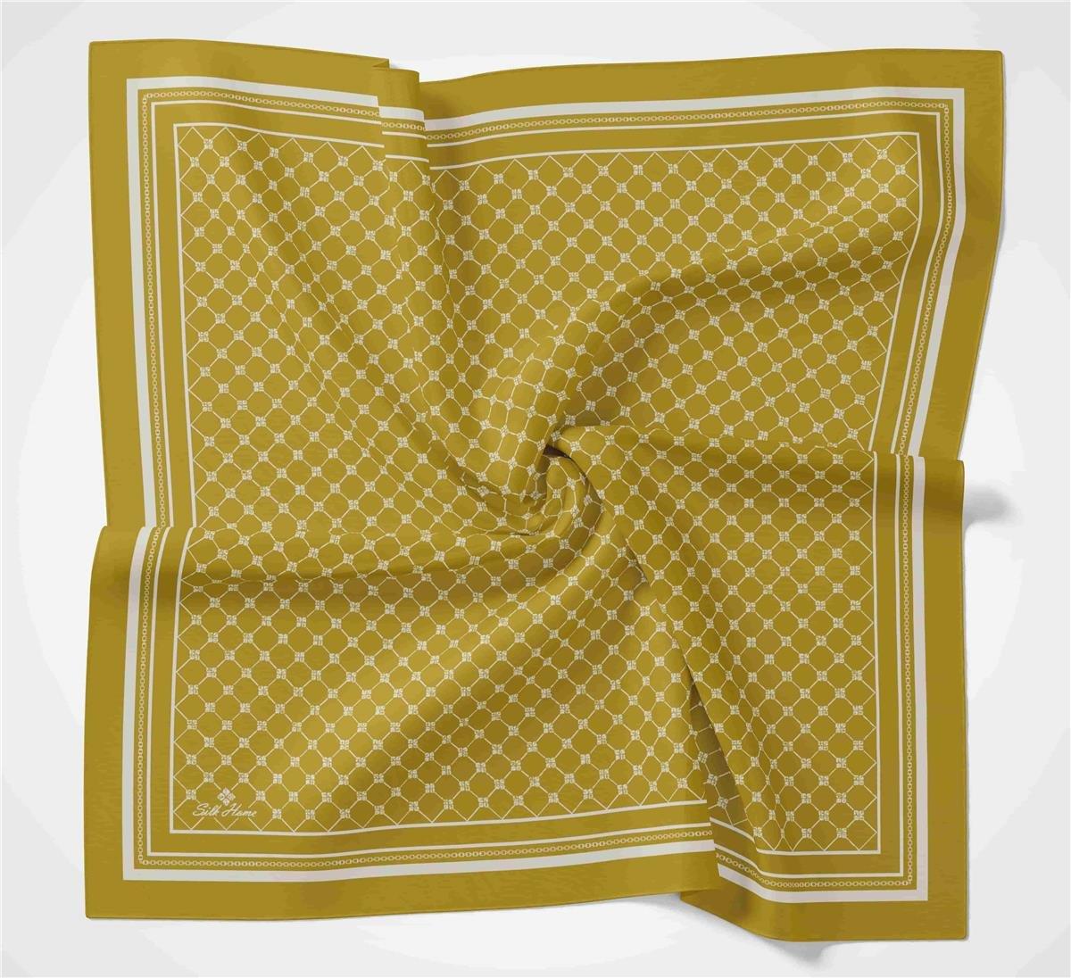 Silk Home Olinda Eşarp IST22.00.48001.02 Asit, Taş Monogram Desen