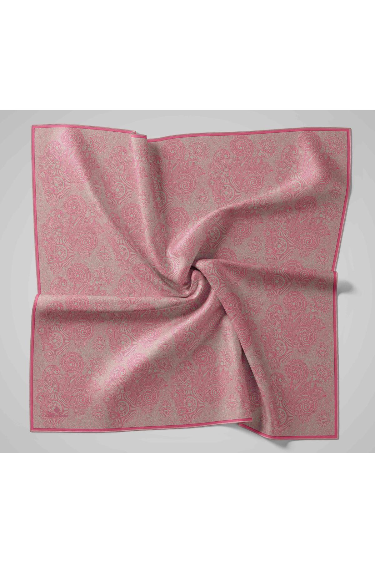 Silk Home Soft Eşarp 48898 Gri Karışık Desen 