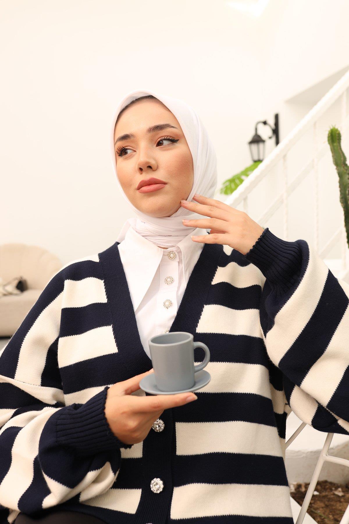 Silk Home Tensel Aerobin Eşarp 36800 Ekru Düz Renk 