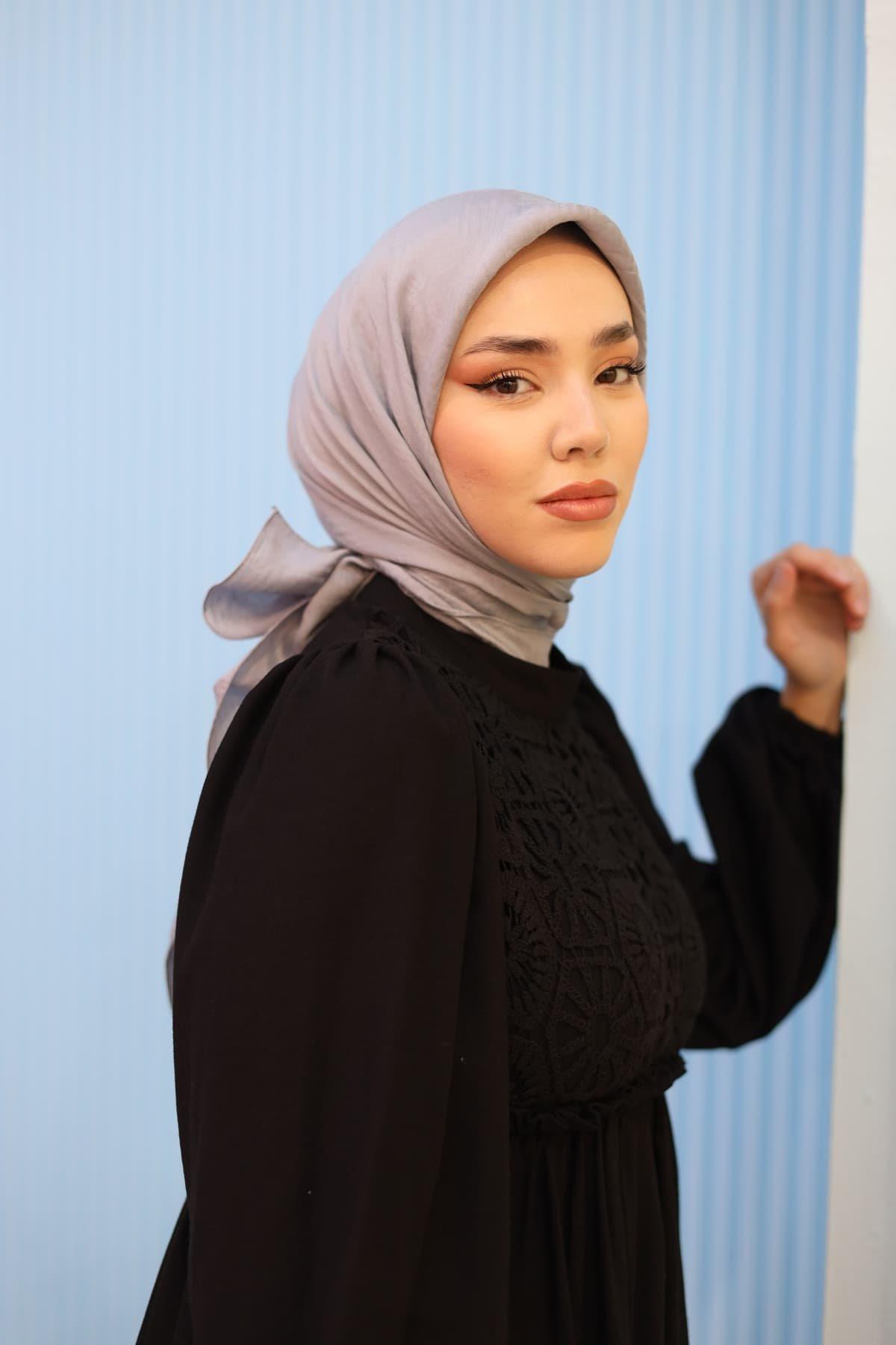 Silkhome Prıme Gri Eşarp IST78005-02