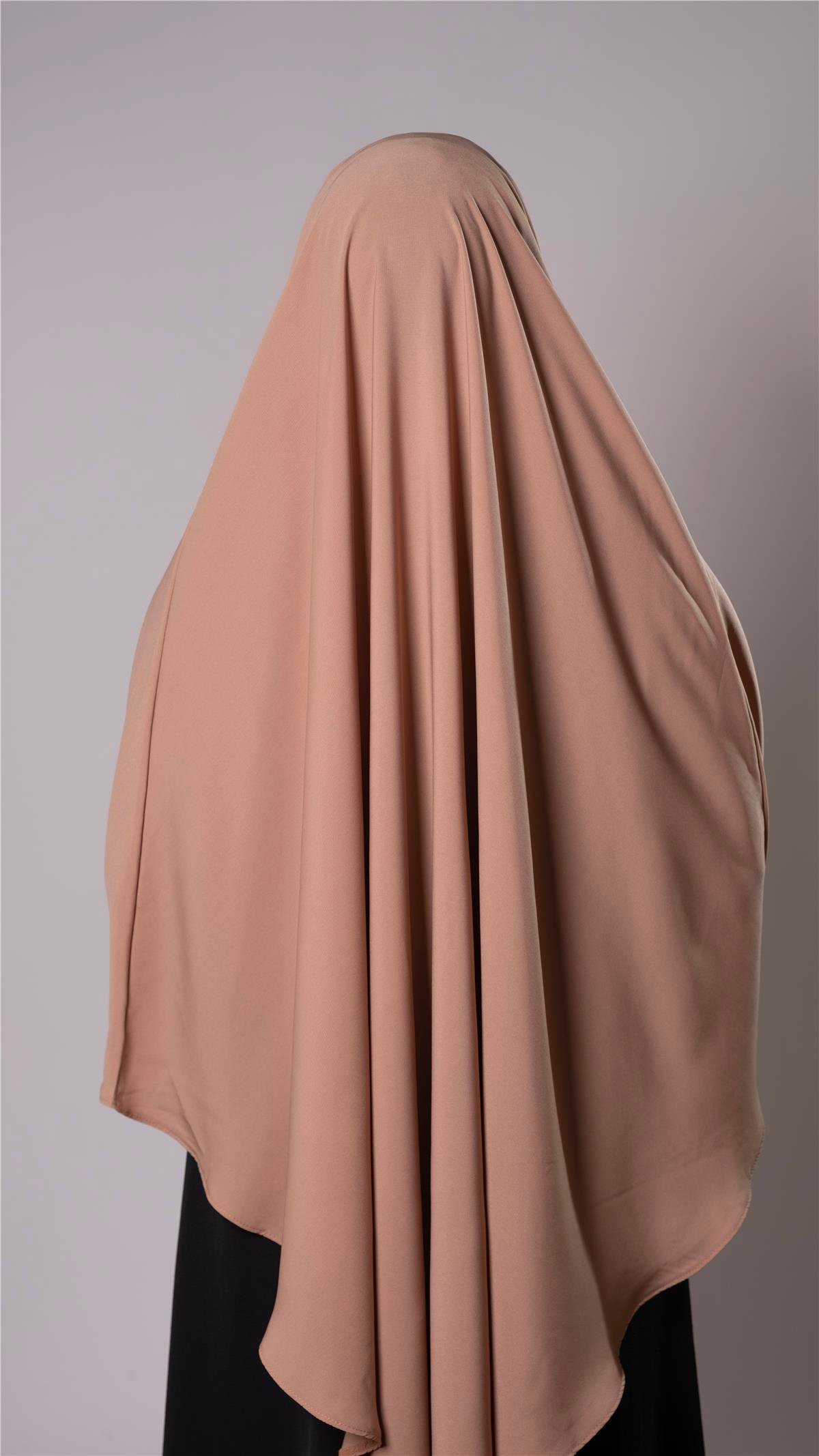 Taba Pratik Hazır Geçmeli Tesettür Eşarp Medine İpeği Kumaş Arkadan Bağlamalı Sufle Hijab 2301_33