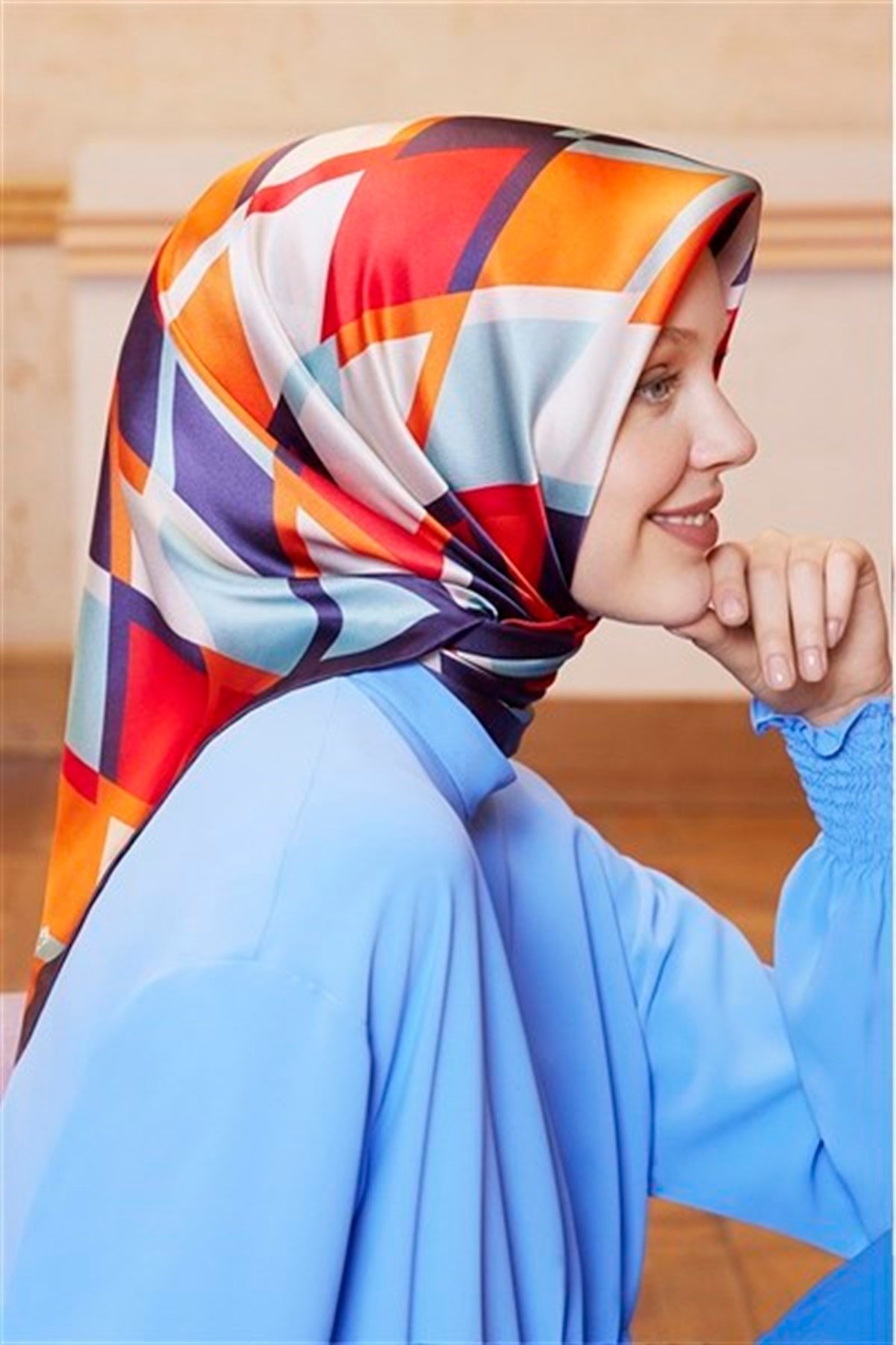 Twill Silk Scarf 2909