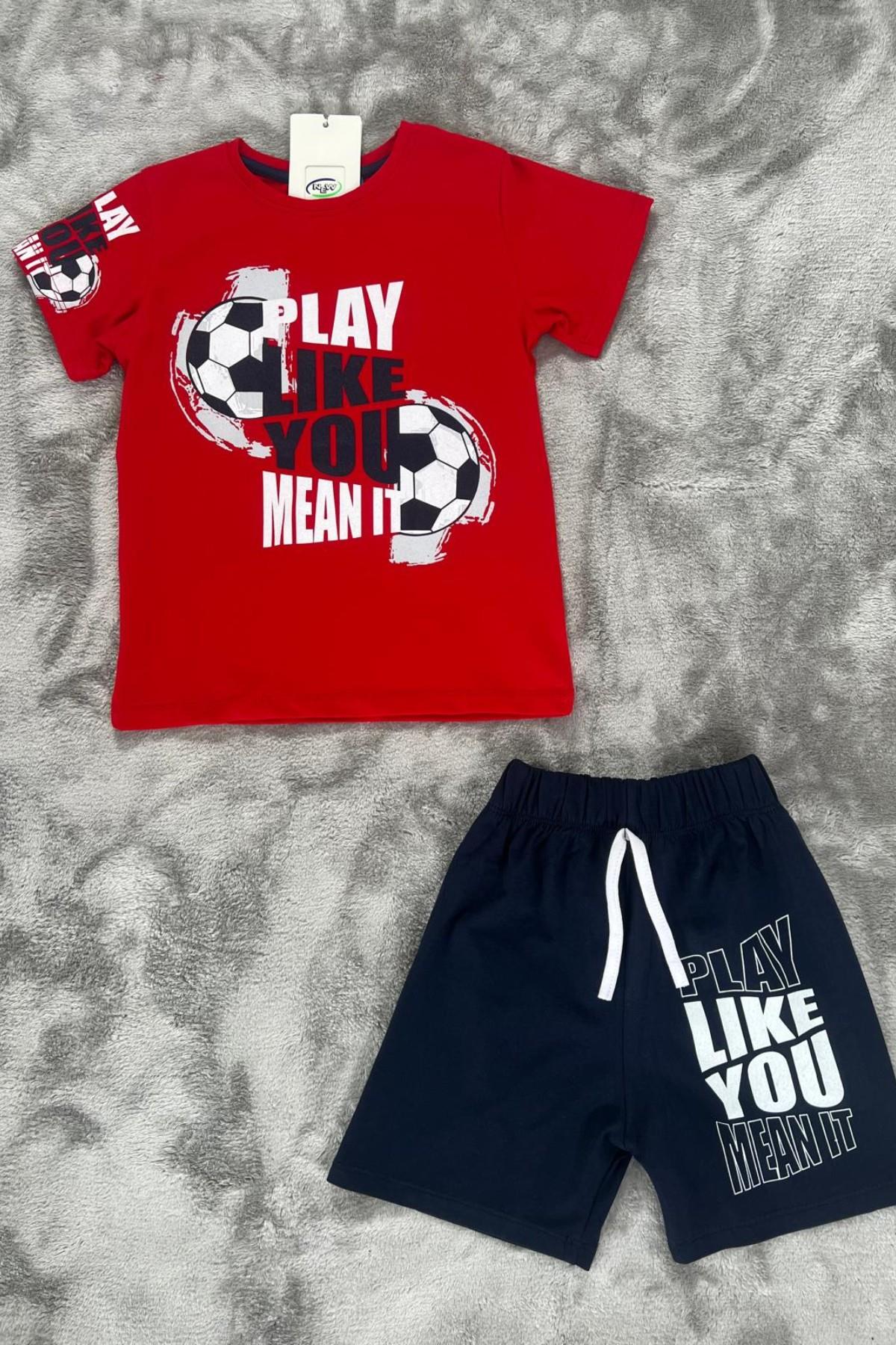 Play Like You Baskı Erkek Çocuk Takım