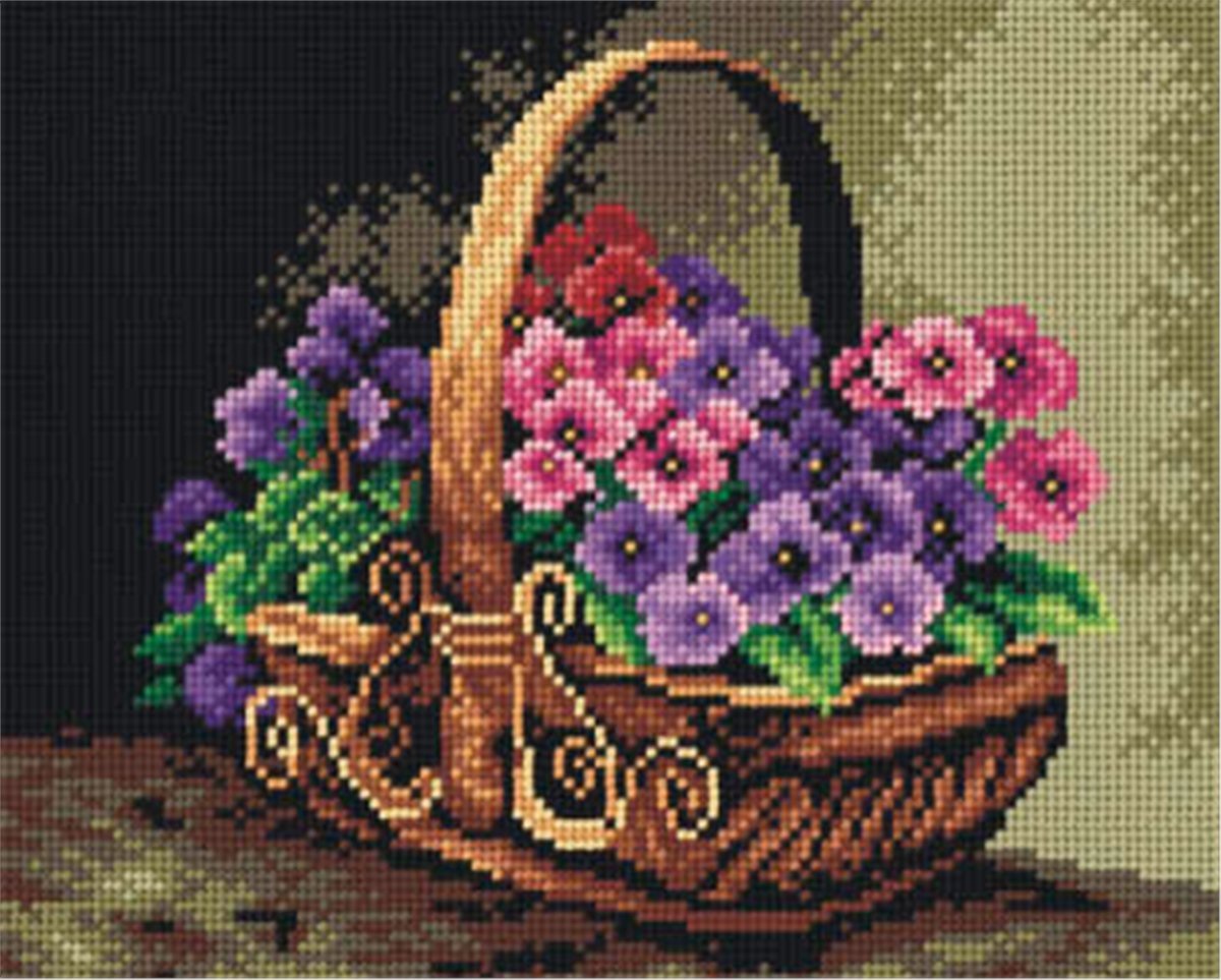 24X30 Cm Orchıdea Baskılı Goblen 2311