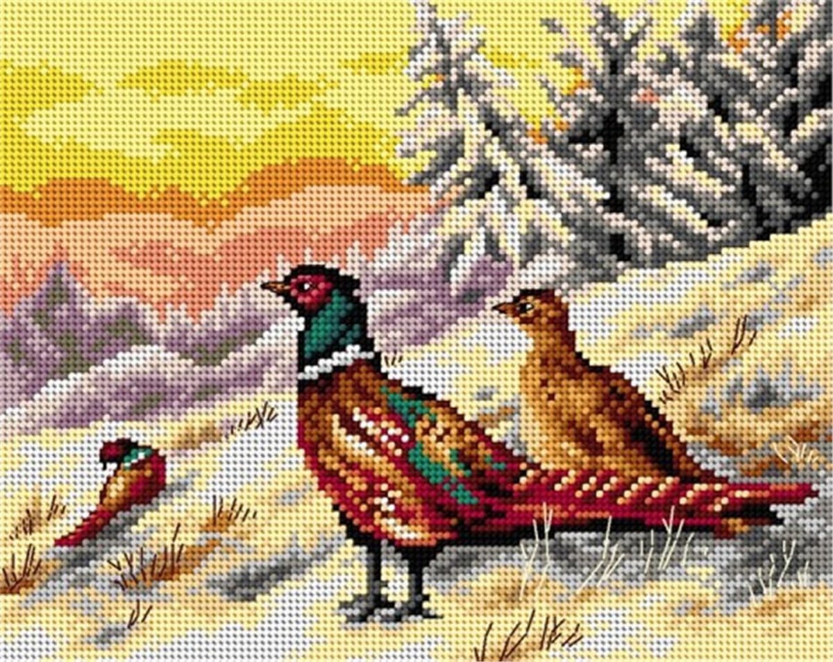 24X30 Cm Orchıdea Baskılı Goblen 2648H