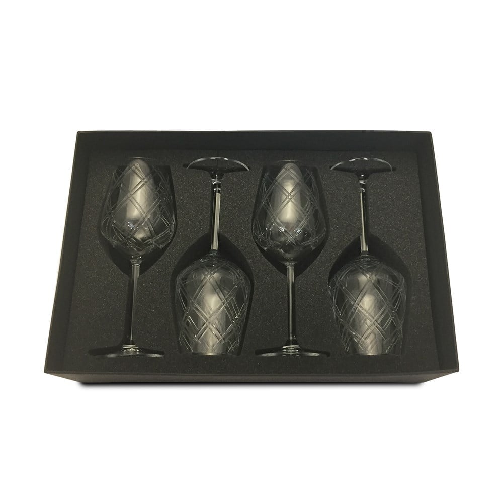 Crown Şarap Kadehi 4 lü SET38-1